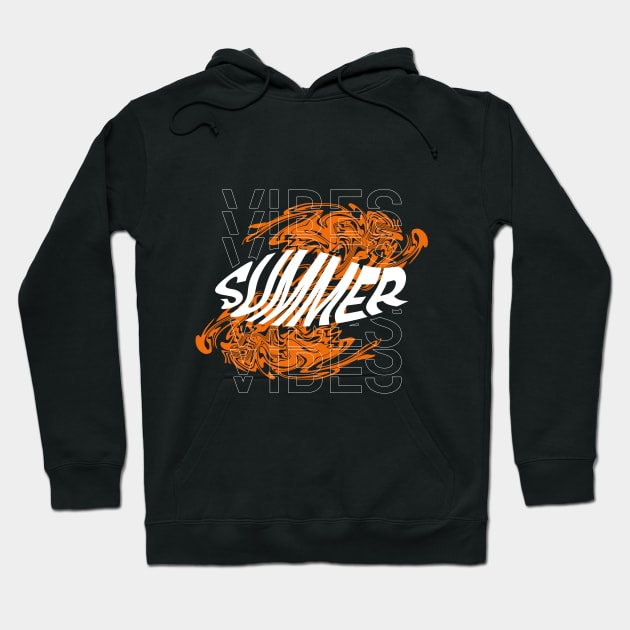 Summer Vibes Liquify Hoodie by HOWAM PROJECT